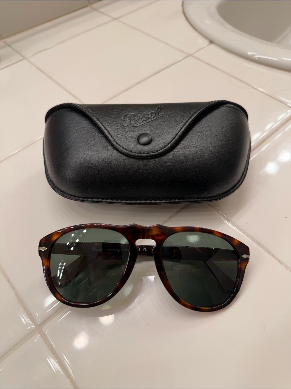 Persol Men’s Sunglasses with Black Case